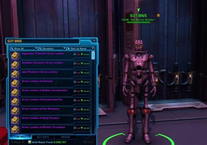 How do you gear your companion in swtor?