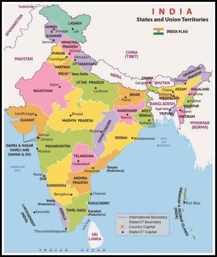 How many states does United have in India?