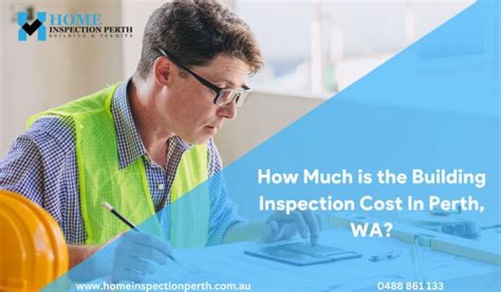 How much does a building inspection cost Perth?