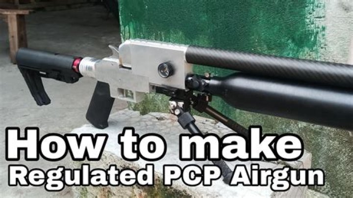 How to make your own homemade air gun?