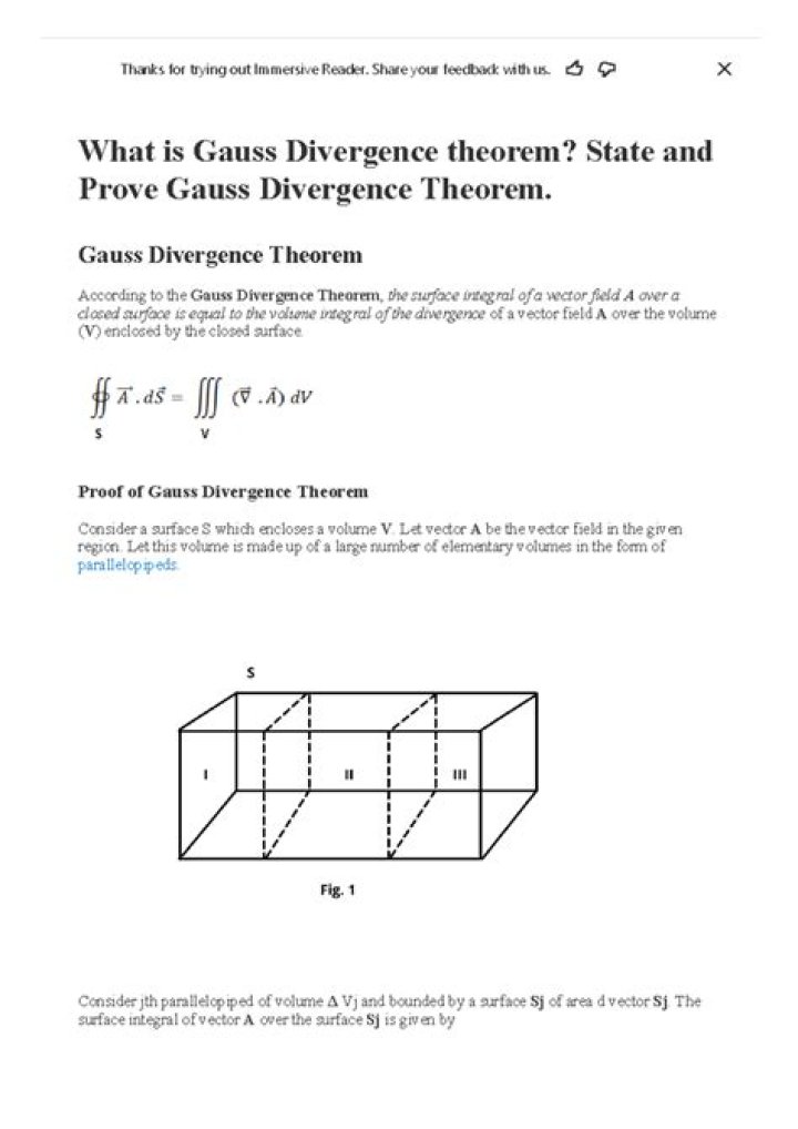 Is Gauss theorem the divergence theorem?
