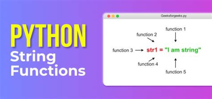 What are string variables in Python?