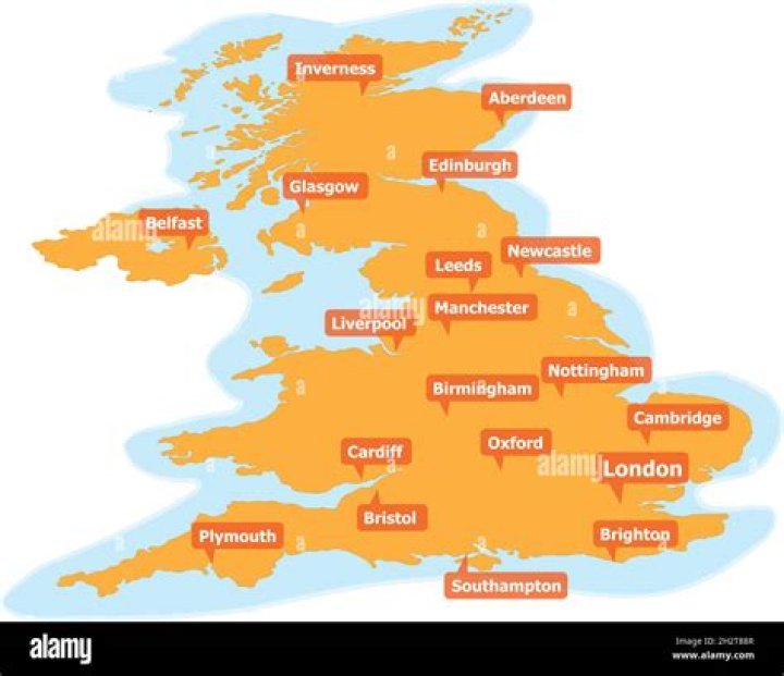 What are the biggest cities in the UK by size?