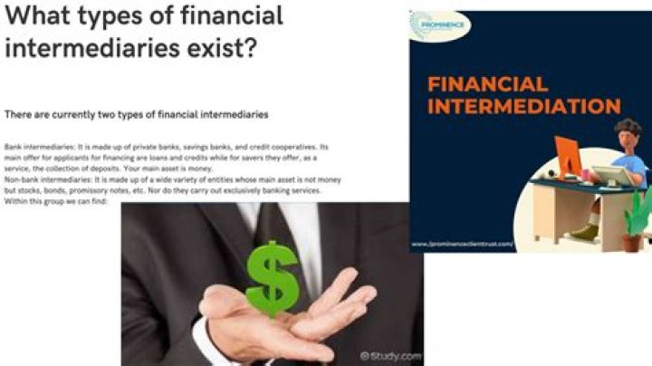 What do financial intermediaries do?