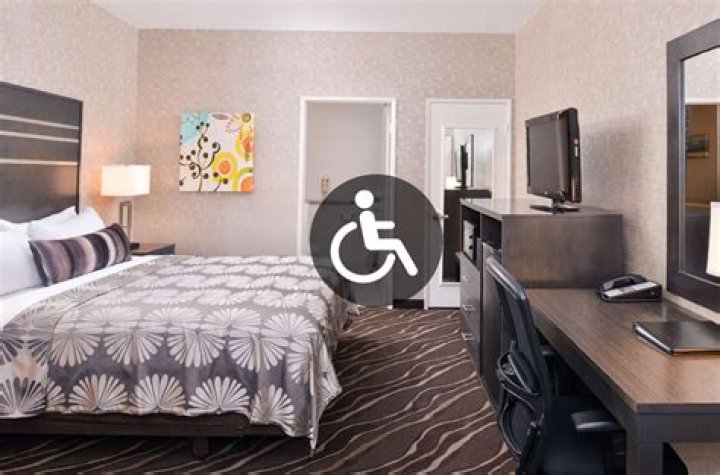 What is a handicap hotel room?