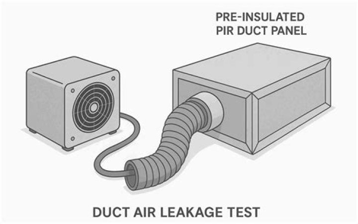 What is acceptable duct leakage?