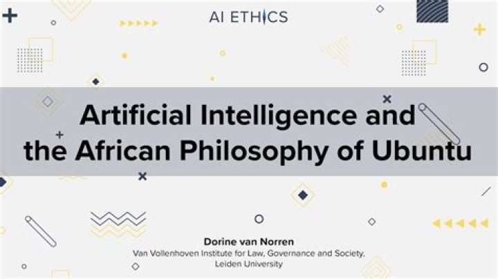 What is the African ethical concept of ubuntu?