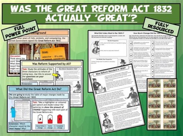 What was the purpose of the Great Reform Bill?
