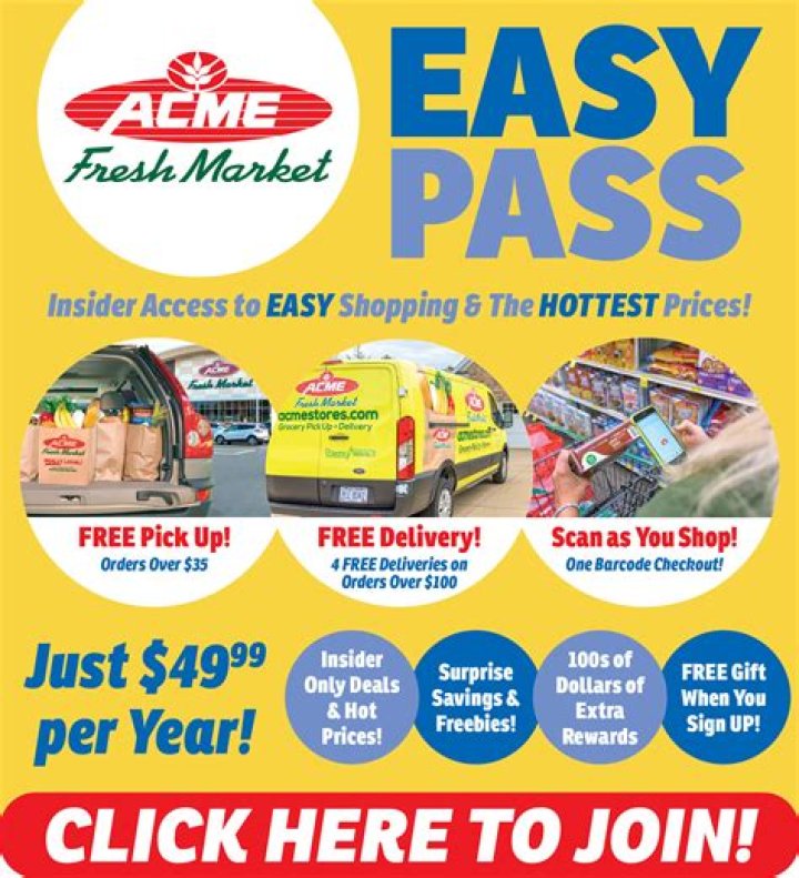 Where is Acme Fresh Market located?