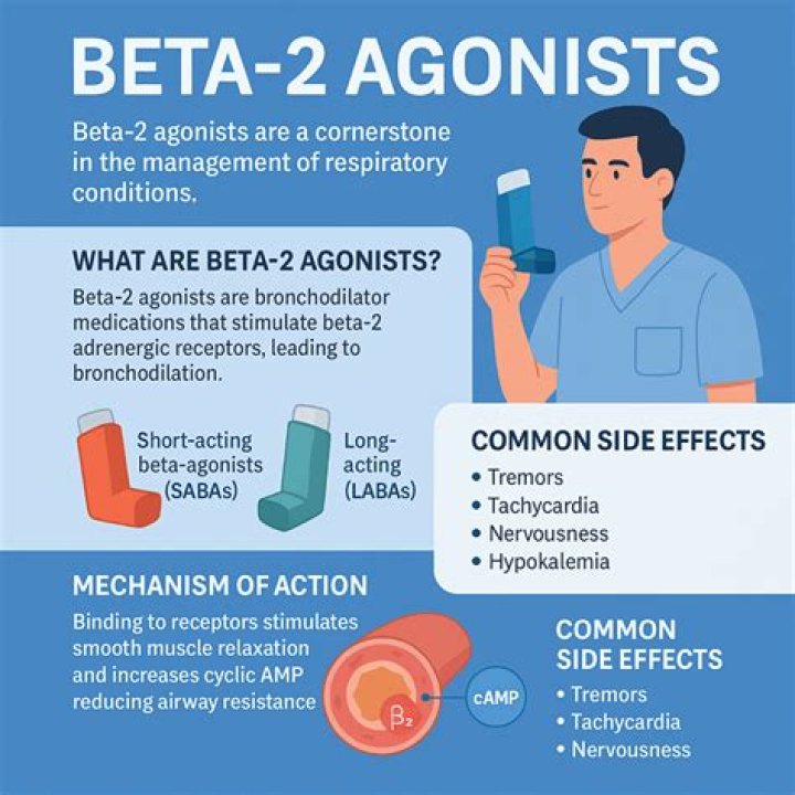 Which drugs are beta agonists?