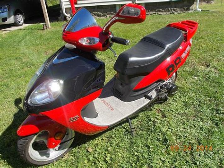 Who makes Wildfire scooter?